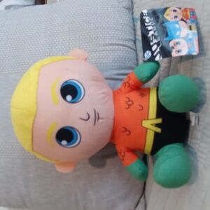 Aquaman 10" Stuffed Plush Toy Factory DC Justice League Super Friends